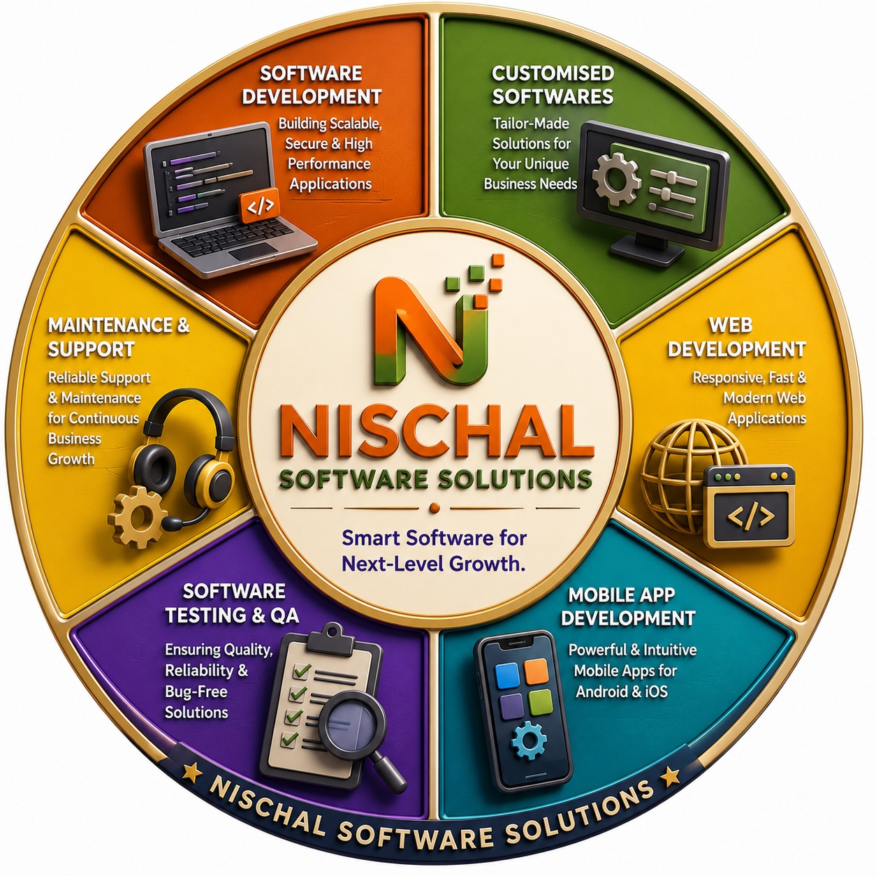 Nischal Software Solutions logo